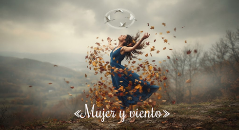«Mujer y viento»